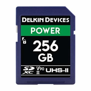Delkin Devices 256GB Power SDXC UHS-II (V90) Memory Card (DDSDG2000256) for $208