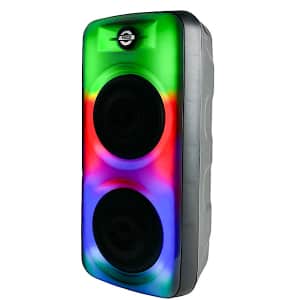 Portable Light-Up Bluetooth Surround Speaker for $15