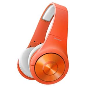Pioneer SE-MX7-M SE-MX7 Orange Headphone Superior Club Sound with Colourful, Matte Rubber Finish for $69