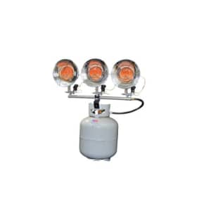 Mr. Heater F242915 MH45T Triple Tank Top Heater, 10000 to 45000 BTU/Hr,Chrome for $149 Mr. Heater F242915 MH45T Triple Tank Top Heater, 10000 to 45000 BTU/Hr,Chrome for $149