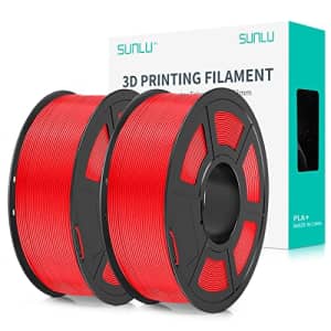 SUNLU 3D Printer Filament PLA Plus 1.75mm 2KG, SUNLU Neatly Wound PLA Filament 1.75mm PRO, PLA+ for $30