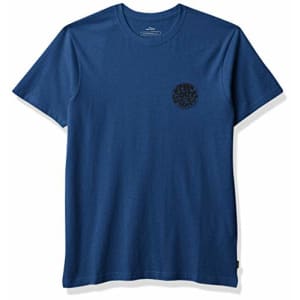 Rip Curl Men's Big Boys' Wettie Logo TEE Shirt, Royal Blue, S for $26