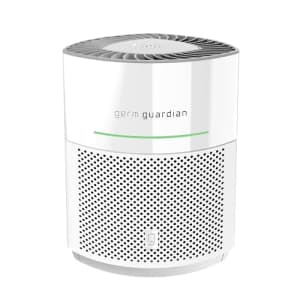 Germ Guardian AirSafe Intelligent Air Purifier with 360 HEPA 13 Filter, Captures 99.97% of for $100