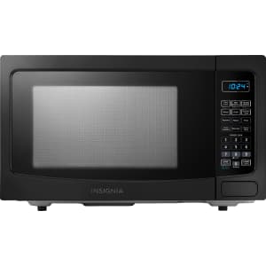 Insignia 1.1-Cu. Ft. 1,000W Microwave for $75