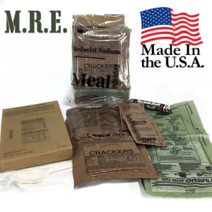 M.R.E. Food Kit w/ Heating System for $6