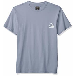 Quiksilver Men's Heritage SS Short Sleeve Rashguard SURF Shirt, Stone WASH, S for $28 Quiksilver Men's Heritage SS Short Sleeve Rashguard SURF Shirt, Stone WASH, S for $28