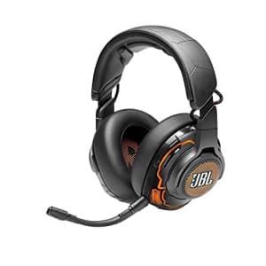 JBL Quantum ONE - Over-Ear Performance Gaming Headset with Active Noise Cancelling - Black (Renewed) for $110