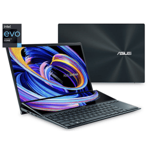 ASUS ZenBook Duo 11th-Gen. i7 14" 2-in-1 Touch Display for $1,399
