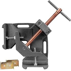 Strong Hand Tools Heavy Duty Cast Iron, 90 Degree Right Angle Clamp, Corner Clamp, Adjustable Swing Jaw, Quick Acting for $126