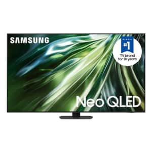 SAMSUNG 65-Inch Class QLED 4K QN90D Series Neo Quantum HDR+ Smart TV w/Dolby Atmos, Object Tracking for $1,998