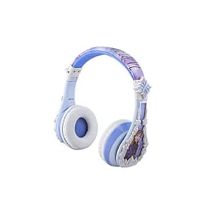 eKids Disney Frozen 2 Bluetooth Headphones with Microphone, Volume Reduced to Protect Hearing, for $30