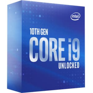 10th-Gen. Intel Core i9-10850K Comet Lake Desktop CPU for $289
