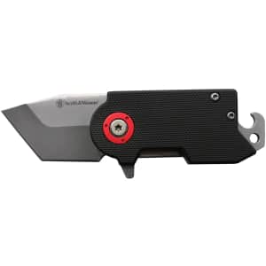 Smith & Wesson Benji 2.5" High Carbon Folding Keychain Knife. It's $2 under our May mention and a savings of $8 off list.