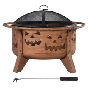 Sunjoy 30" Steel Wood-Burning Fire Pit for $93