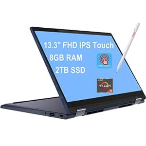 Lenovo Yoga 6 13 2-in-1 Laptop 13.3" FHD IPS Touchscreen (72% NTSC) AMD Hexa-Core Ryzen 5 5500U for $589 Lenovo Yoga 6 13 2-in-1 Laptop 13.3" FHD IPS Touchscreen (72% NTSC) AMD Hexa-Core Ryzen 5 5500U for $589