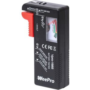 WeePro Battery Tester and Checker for $6