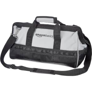 Amazon Basics Wear-Resistant Base Large Tool Bag for $19