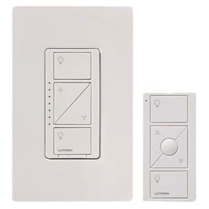 Lutron Caseta Wireless Smart Lighting Dimmer Switch and Remote Kit for Wall & Ceiling Lights, for $62