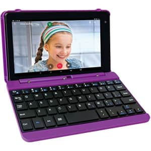 RCA Voyager Pro 7 16GB Tablet with Keyboard Case Android 6.0 (Marshmallow) in Purple (RCT6873W42KC for $106
