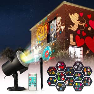 Ltteny 12-Slide Holiday Projector Light for $19 Ltteny 12-Slide Holiday Projector Light for $19