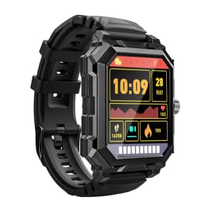 BlitzWolf 1.96" Smart Watch for $25