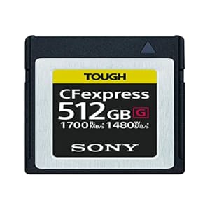 SONY Cfexpress Tough Memory Card for $348