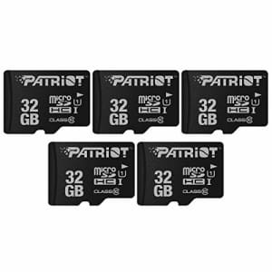 Patriot LX Series Micro SD Flash Memory Card 32GB - 5 Pack for $17