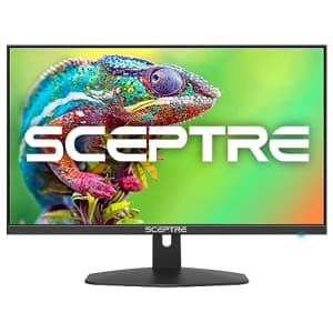 Sceptre New 24-inch Gaming Monitor 100Hz 1ms DisplayPort HDMI x2 100% sRGB AMD FreeSync Build-in for $90