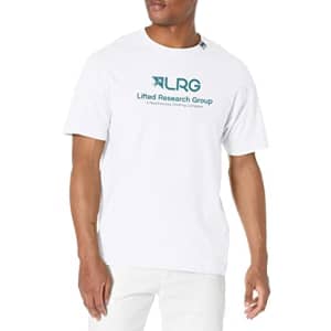 LRG Lifted Men's Research Group Collection T-Shirt, White, Small for $15 LRG Lifted Men's Research Group Collection T-Shirt, White, Small for $15