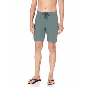 Rip Curl Men's Mirage Surf Trainer Boardwalk Hybrid Board Shorts, Teal, 30 for $18