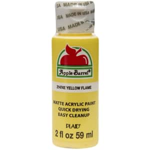 Apple Barrel Acrylic Paint 2-oz. Bottle for 50 cents Apple Barrel Acrylic Paint 2-oz. Bottle for 50 cents