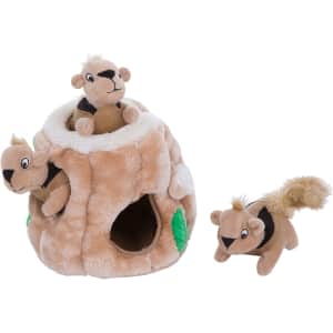 Outward Hound Hide-a-Squirrel Squeaky Dog Toy for $5