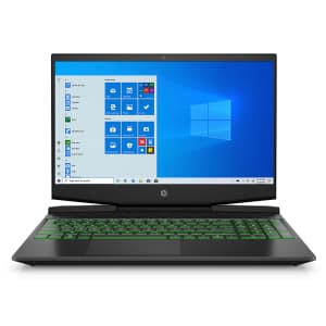HP Pavilion GTX 1650 Coffee Lake i5 15.6" Gaming Laptop for $449