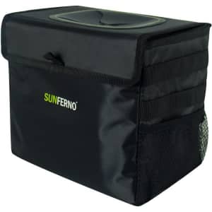 Sunferno Waterproof Car Trash Can / Storage Bin for $8