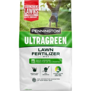 Pennington UltraGreen Lawn Fertilizer 14-lb. Bag for $22