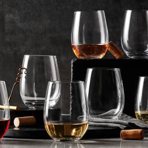 Member's Mark 8-Piece Stemless Crystal Wine Glass Set for $15 for members Member's Mark 8-Piece Stemless Crystal Wine Glass Set for $15 for members