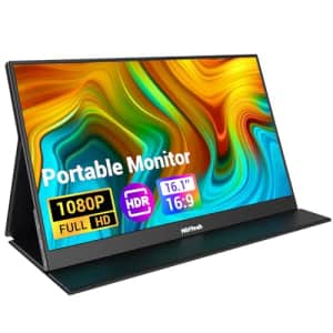 HotYeah 16.1" 1080p HDR IPS LED Portable Monitor for $75 w/ Prime