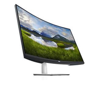 Dell 32" S-Series 4K UHD LED Curved Monitor (2020) for $320