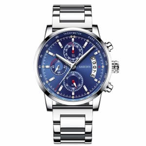 Kashidun Men's Chronograph Quartz Watch for $8 Kashidun Men's Chronograph Quartz Watch for $8