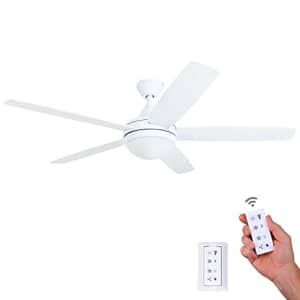 Prominence Home 80094-01 Ashby Ceiling Fan with Remote Control and Dimmable Integrated LED Light for $112