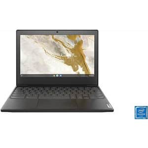Lenovo 11.6inch Chromebook, Intel Celeron N4020 Dual-Core Processor, 4GB RAM, 32GB eMMC SSD, WiFi, for $131 Lenovo 11.6inch Chromebook, Intel Celeron N4020 Dual-Core Processor, 4GB RAM, 32GB eMMC SSD, WiFi, for $131