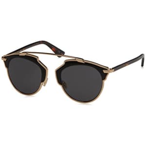 Christian Dior Dior Women CD SO REAL/S Gold/Grey Sunglasses 48mm for $450