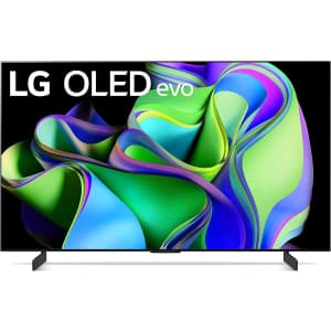 LG C3 Series OLED42C3PUA 42" 4K HDR 120Hz OLED UHD Smart TV for $897 LG C3 Series OLED42C3PUA 42" 4K HDR 120Hz OLED UHD Smart TV for $897