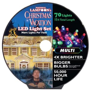 National Lampoon's LED Multicolor Christmas Lights for $9 National Lampoon's LED Multicolor Christmas Lights for $9