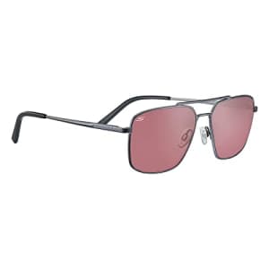 Serengeti Men's Aitkin Polarized Rectangular Sunglasses, Matte Gunmetal, Large for $111 Serengeti Men's Aitkin Polarized Rectangular Sunglasses, Matte Gunmetal, Large for $111
