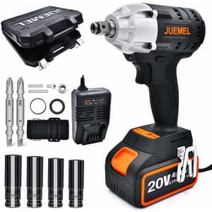Juemel Cordless 1/2" Impact Wrench for $70 Juemel Cordless 1/2" Impact Wrench for $70