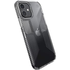Speck Presidio Perfect-Clear Grip Case for iPhone 12 / 12 Pro for $26