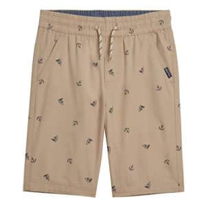 Nautica Boys' Drawstring Pull-on Shorts, Stone, Small (4) for $15 Nautica Boys' Drawstring Pull-on Shorts, Stone, Small (4) for $15