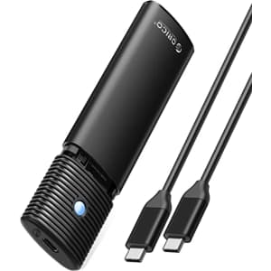 Orico M.2 NVMe SATA SSD Enclosure Adapter for $20