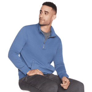 Skechers Men's Max Fleece Lounge Shirt for $27 Skechers Men's Max Fleece Lounge Shirt for $27